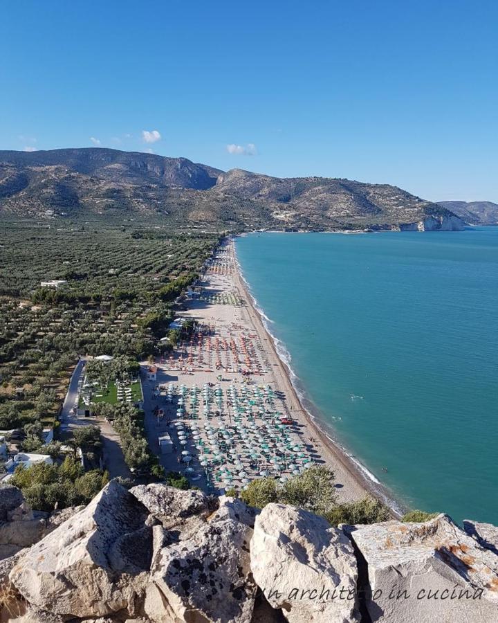 Villa Mamitas - Terrazza Panoramica - Box Privato - Servizio Spiaggia Siponto Bagian luar foto